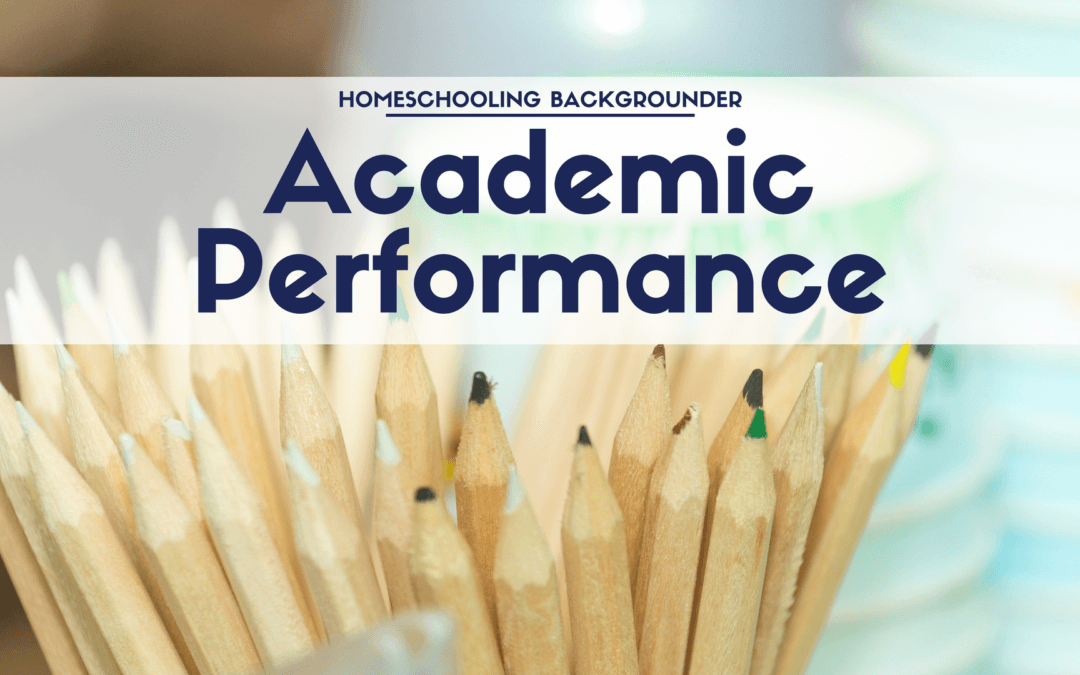 Average Academic Performance of Homeschooled Students